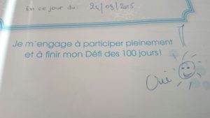 s'engager, décision, choix, meilleur possible, défi des 100 jours