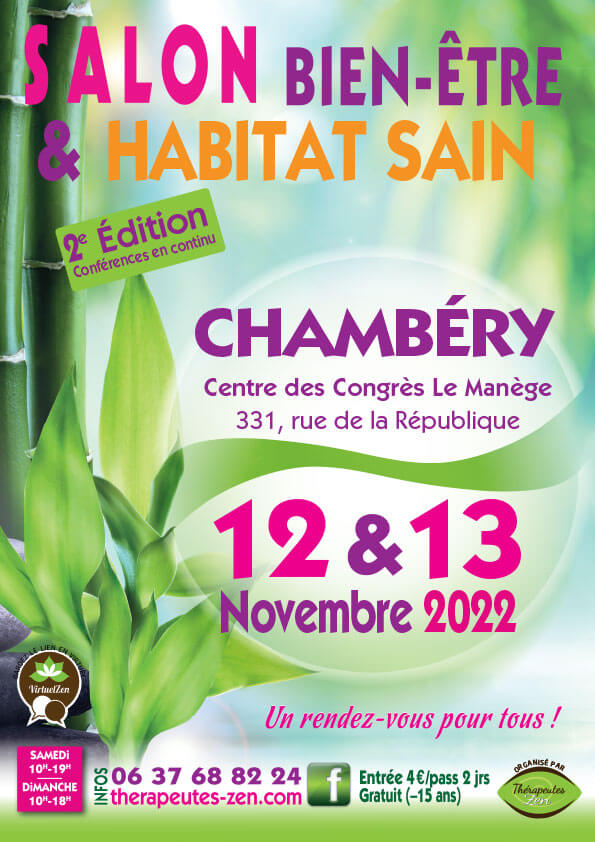 salon des métiers du bien être Chambéry 2022