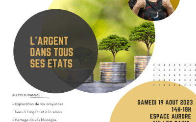 Atelier l’argent dans tous ses états 19 août 2023