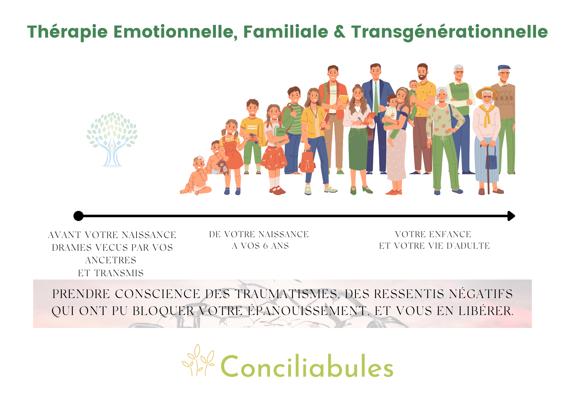 thérapie émotionnelle familiale et transgénérationnelle