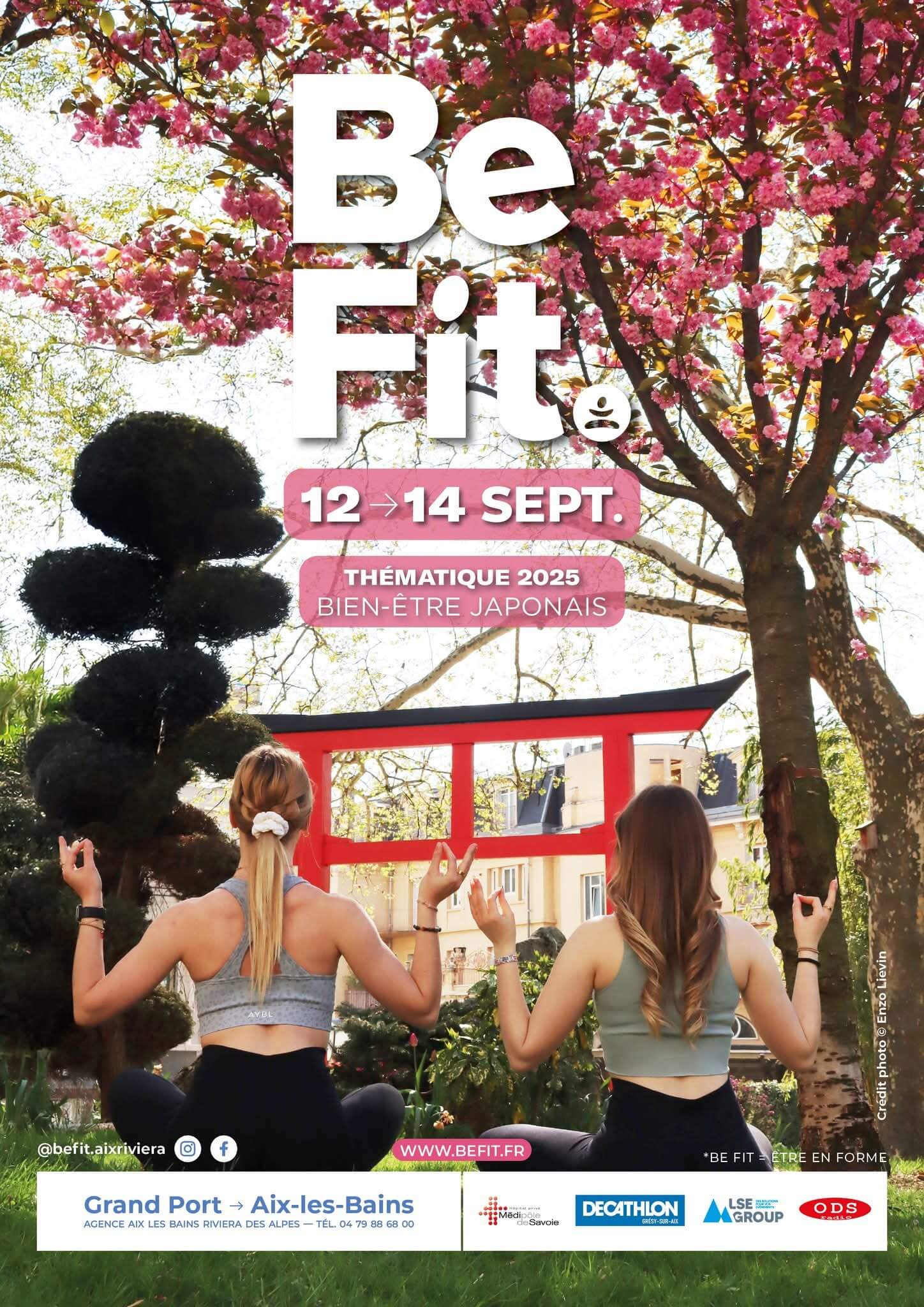 affiche BeFIT 2025 Aix-Les-Bains